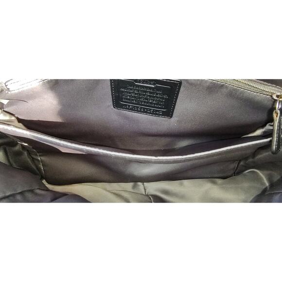 COACH - Poppy Textured Patent Leather Blair Tote Bag - Picture 6 of 11